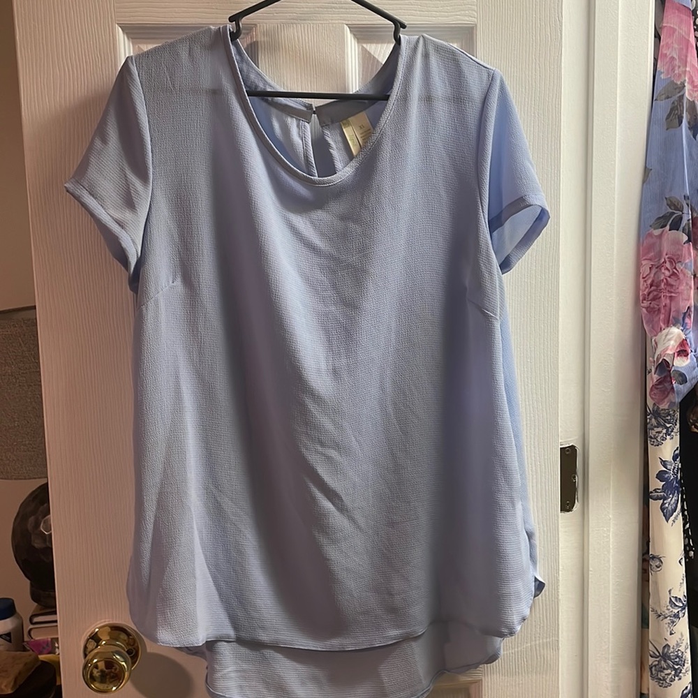 Blue blouse
